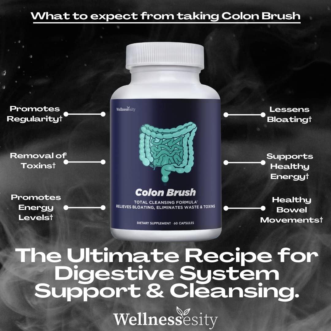 Colon Brush Detox Cleanser for Weight Loss FastActing ExtraStrength