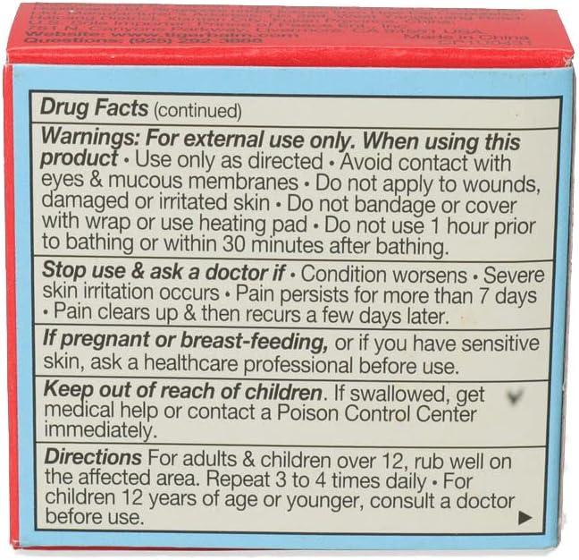 Tiger Balm Red Pocket Size Tin Extra Strength Tiger Balm 4 g Balm