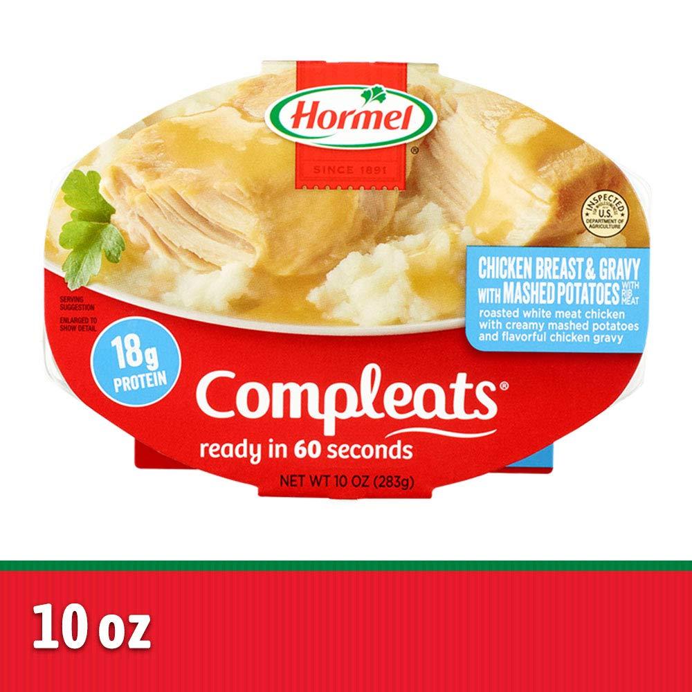 Hormel Compleats Chicken Breast &amp; Mashed Potatoes with Gravy 10 oz ...