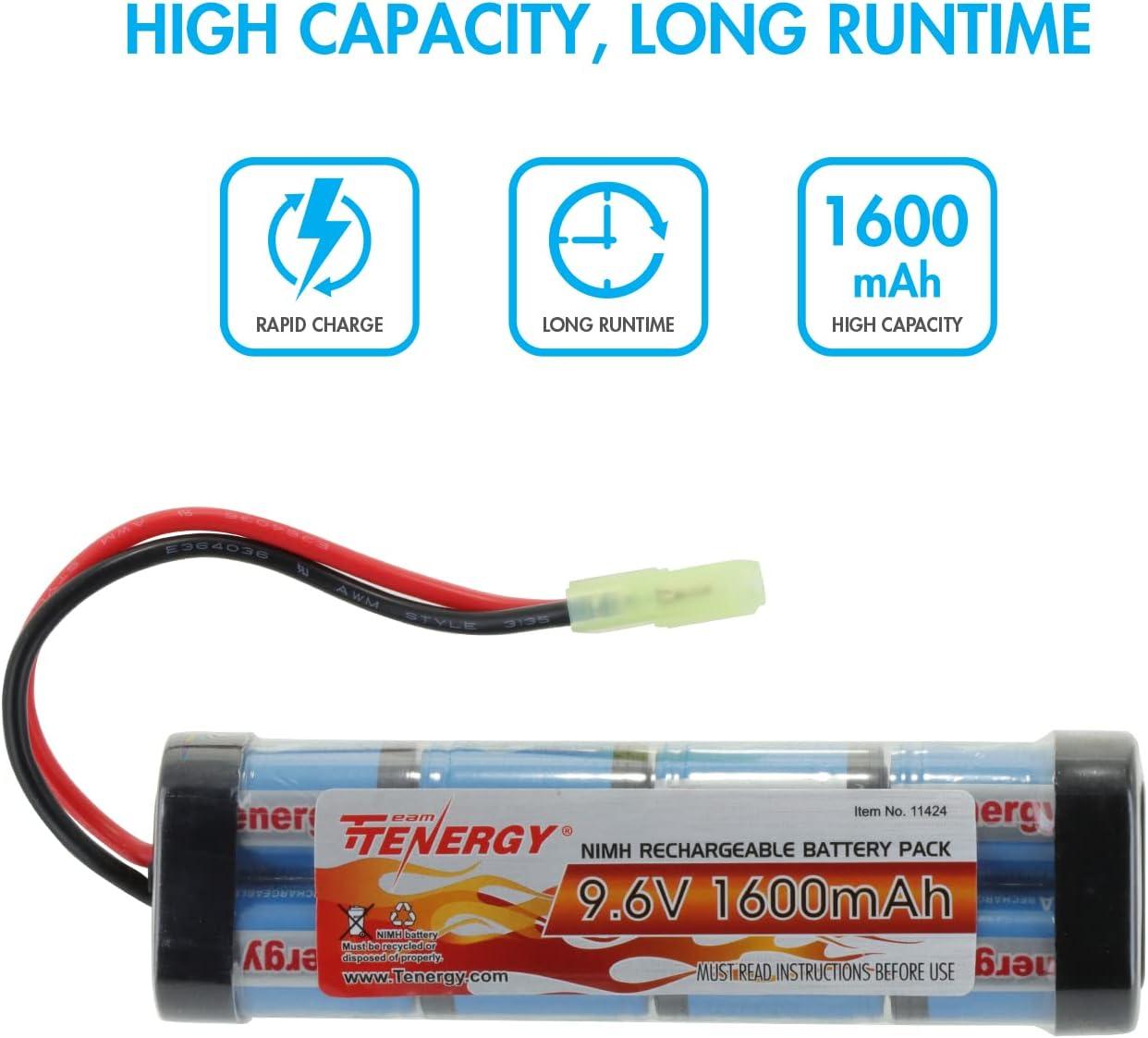 Tenergy Charger for 8.4V-9.6V NiMH Battery Pack Tamiya - Tenergy
