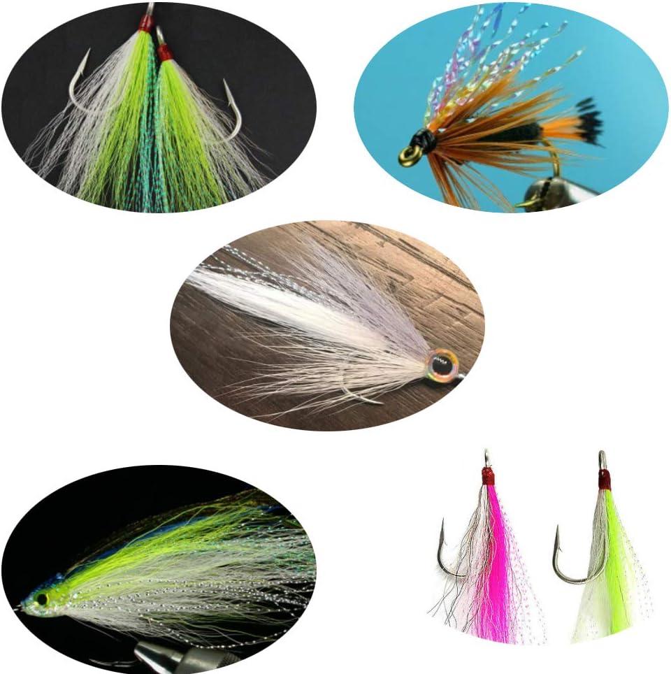 GREATFISHING 230 Strands 10 Best Color/Set Sparkle Crystal Flash Flashabou  Tinsels Fly Fishing Line Hook Lure Flash Flies Decorating Fly Tying  Material Dry Flies