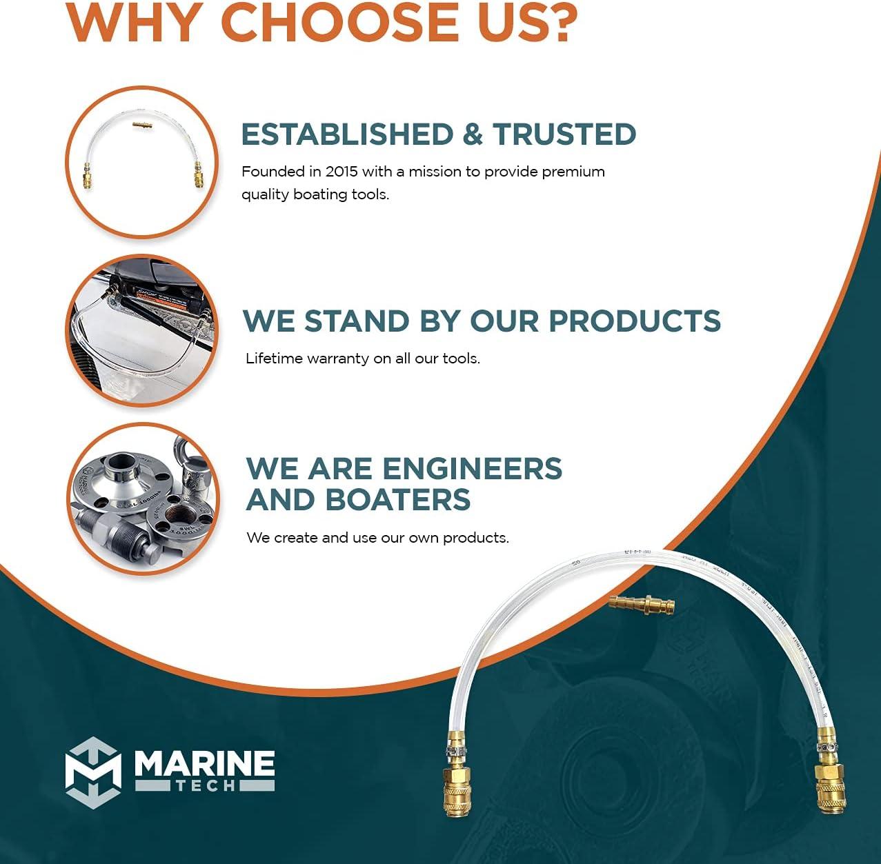 Marine Tech Tools Seastar Hydraulic Steering Kit Bleed Tube Fits