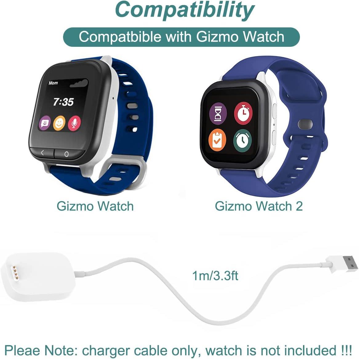Kissmart Compatible with Gizmo Watch Charger Replacement Charging