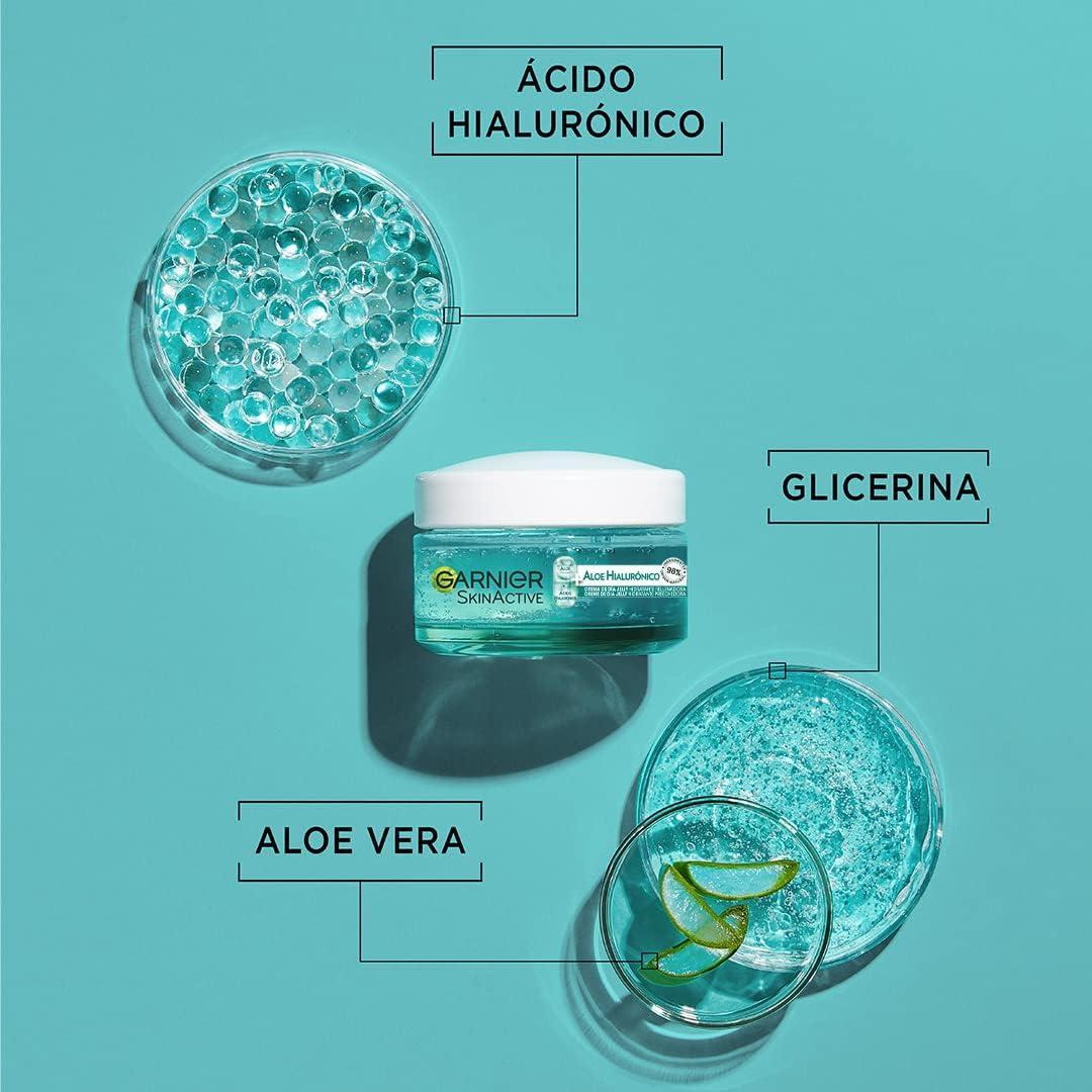 Garnier Hyaluronic Aloe Day Cream with Aloe Vera and Hyaluronic Acid  Intensely Moisturises 48 Hours Nourishes and Filled | Buy Now with Express  International Delivery | GoSupps.com