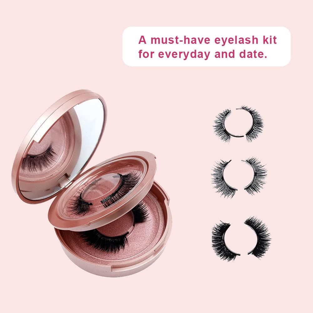 Luminaire Magnetic Lashes Applicator Tool Kit - Easy Application for ...