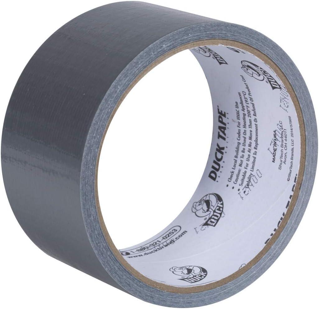 The Original Duck Tape Brand 761288 Duct Tape 1-Pack 1.88 Inch x 10 Yard  Silver