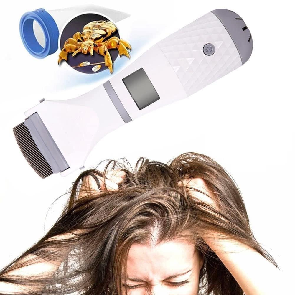 Electric Lice CombHead Vacuum Lice comb Electric Capture Pet Filter