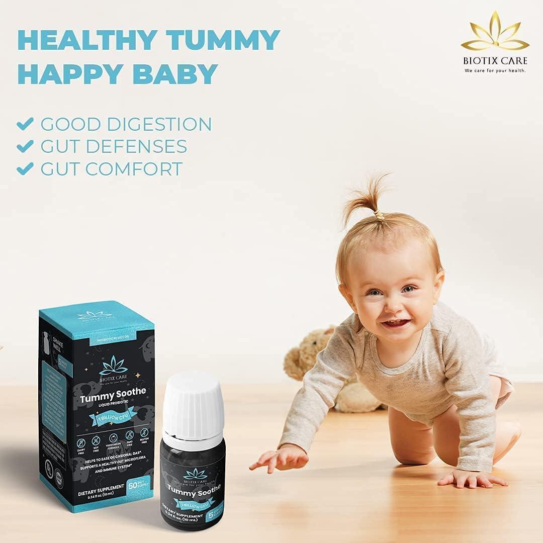 Biotix Care Probiotic Gas Drops for Babies Colic Relief & Digestive