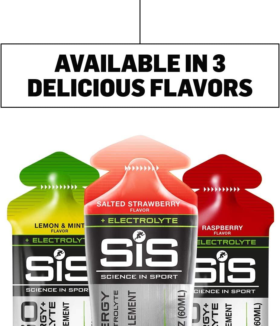 SIS Electrolyte Energy Gels 22g Carbohydrates for Athletes