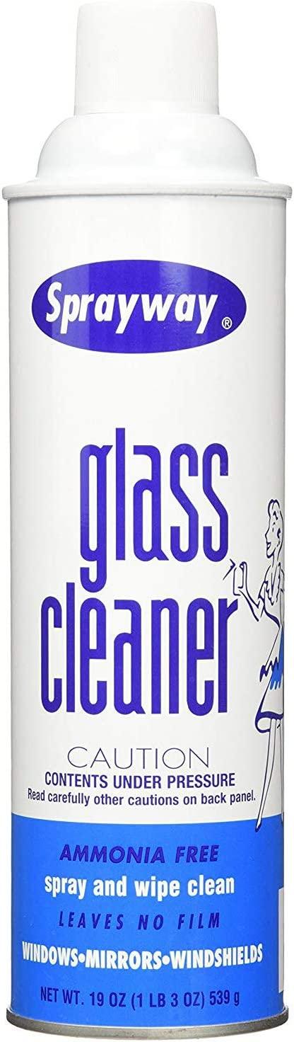 Sprayway Glass Cleaner, 19 oz. cans (Choose Pack Size)