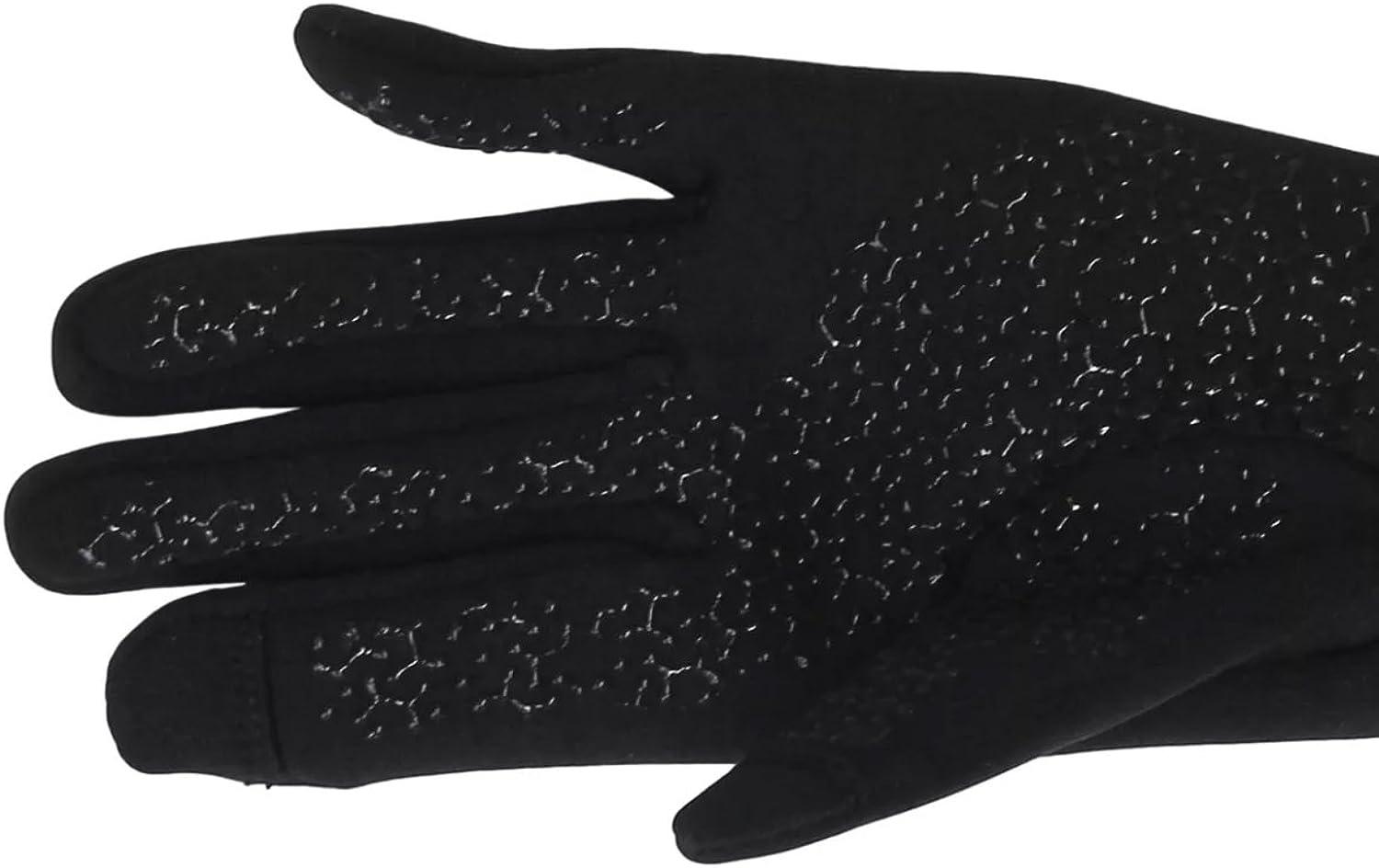 HEAD womens touchscreen running gloves (Black, Small)