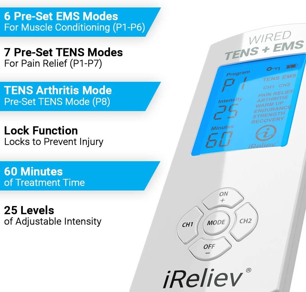 iReliev TENS & EMS System