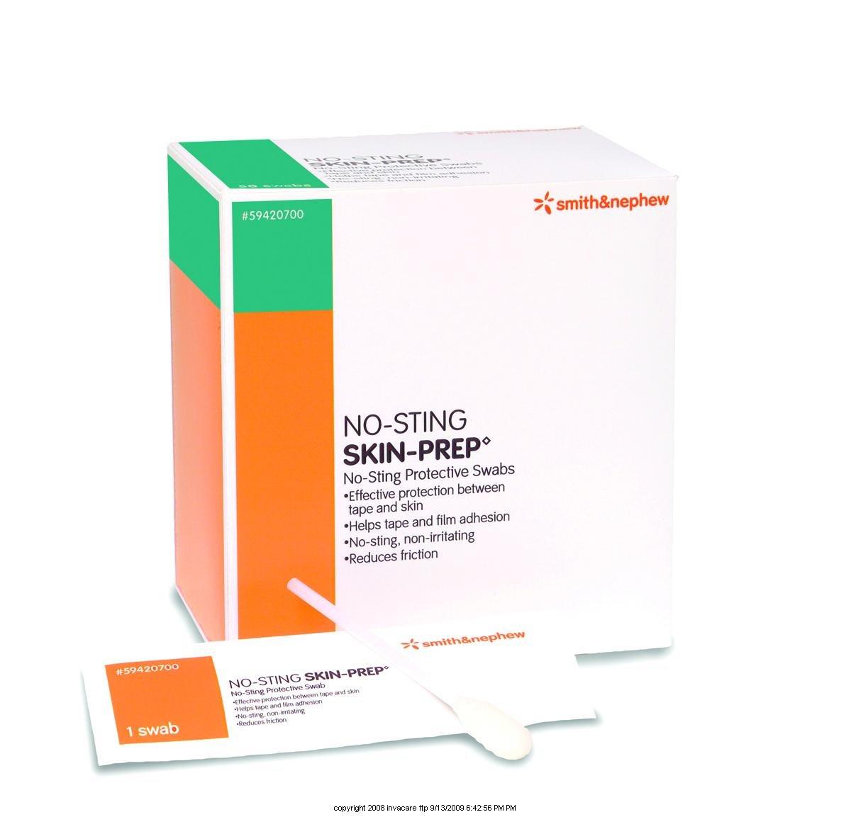 Smith & Nephew NoSting Skin Prep Swabs 50 Pack (UNS59420700_bx