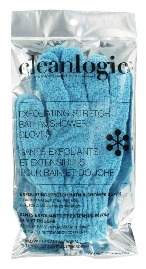 Clean Logic Exfoliating Bath Gloves (6 Pack)