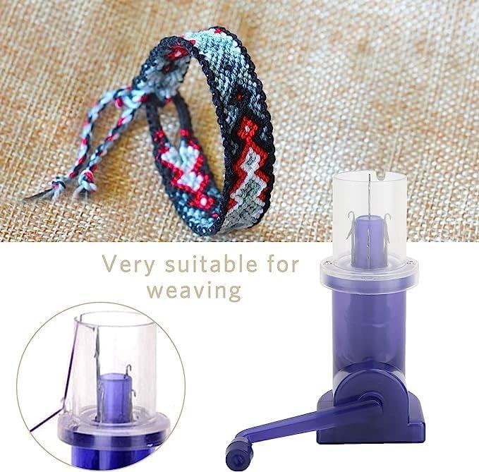 Sewing DIY Bracelet Weave Weave Tool Spool Knitter Knitting