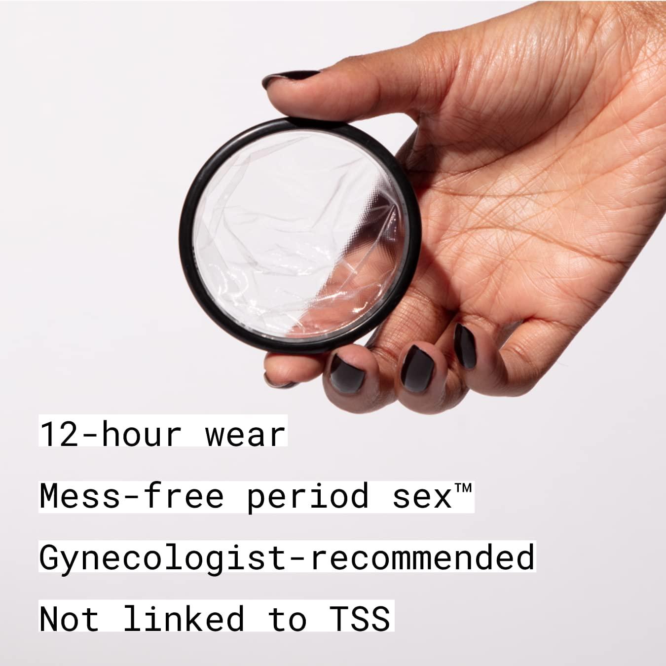 Flex Menstrual Discs Disposable Period Discs Tampon, Pad, and Cup