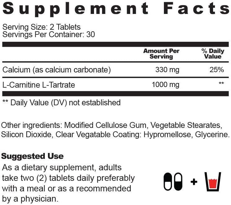 L-Carnitine Fat Burner by Nobi Nutrition | 60 Count | Metabolism &  Thermogenic Booster | Appetite Suppressant & Carb Blocker for Healthy  Weight Loss - for Women & Men | Buy Now