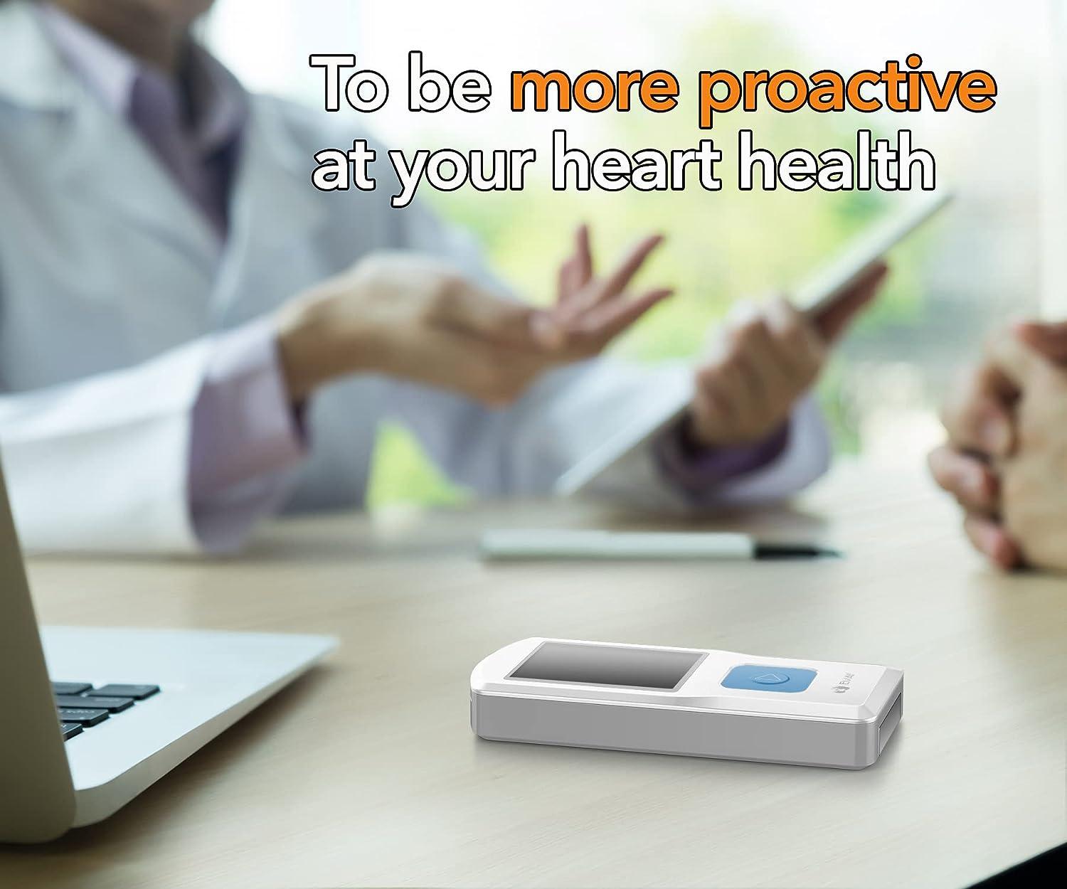 EMAY Portable ECG Monitor Record ECG and Heart Rate Anytime Anywhere