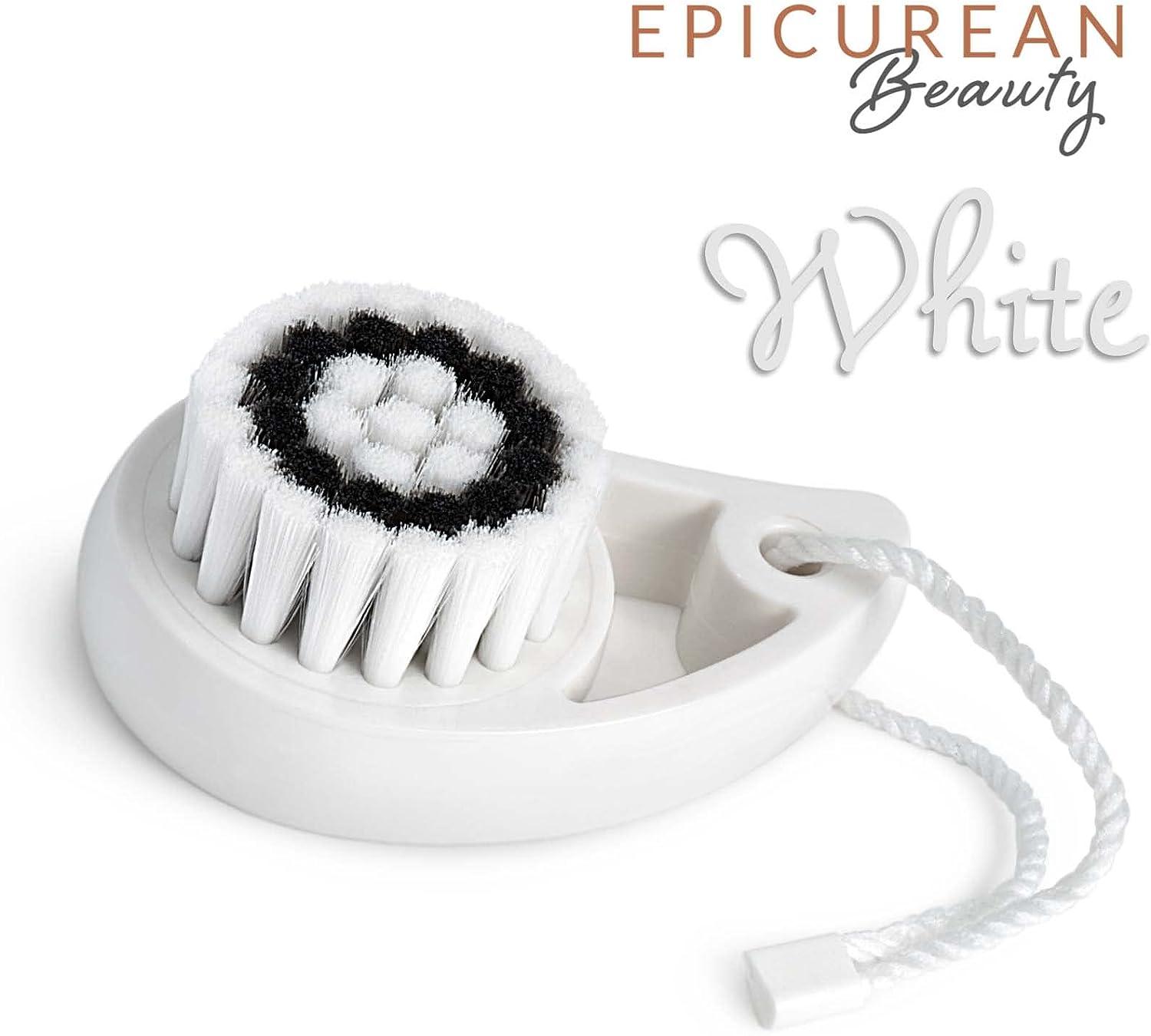 Epicurean Beauty Mini Soft Scrubber Face Brush Pink Gentle Manual