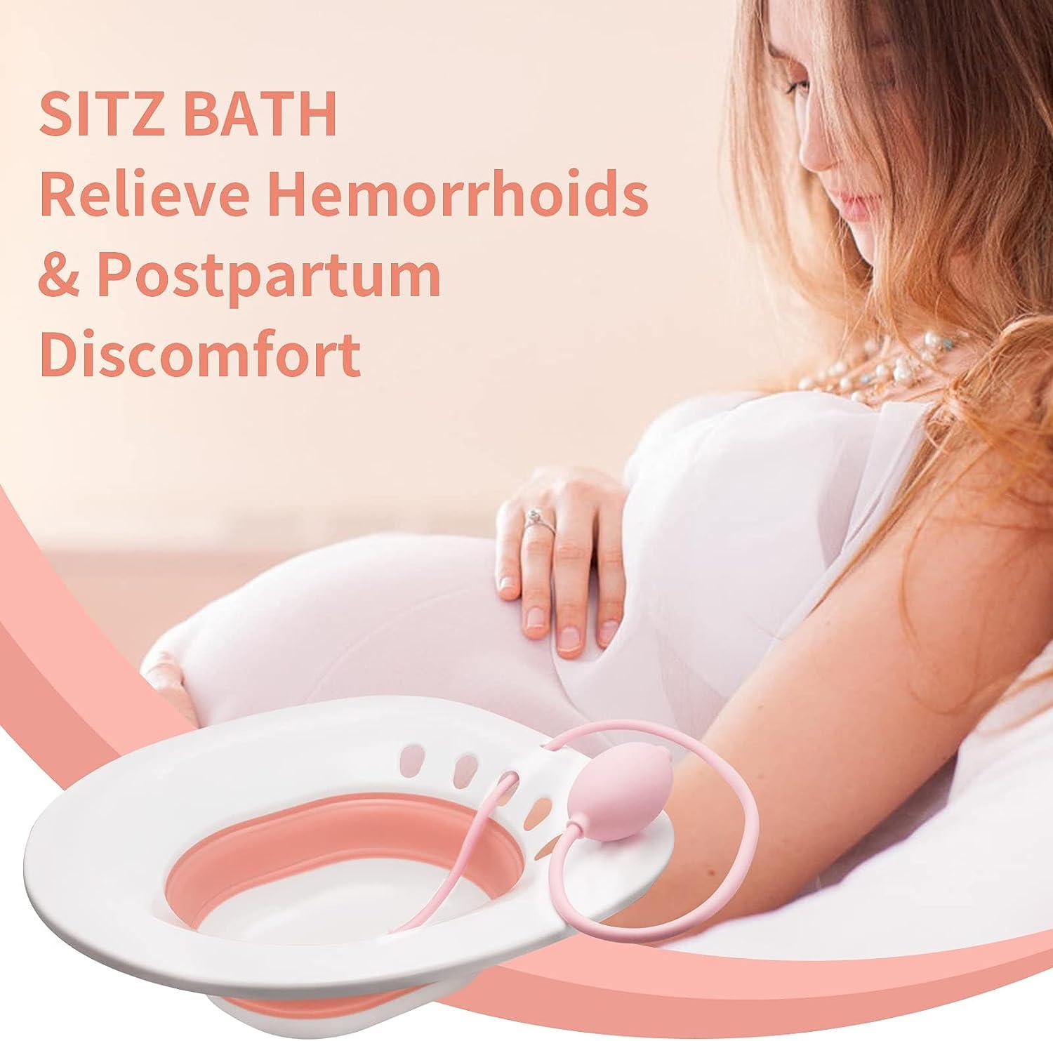 Sitz Bath for Toilet Seat Sitz Bath for Hemorrhoids Sits Bath Kit