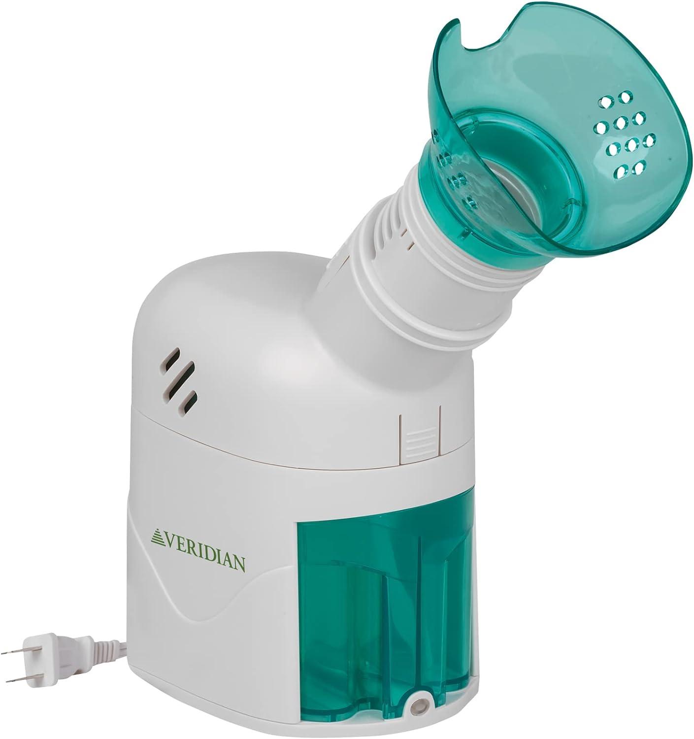 Veridian Healthcare Steam Inhaler - Respiratory Vapor Therapy - Green - 1  Count | Buy Now with Express International Delivery