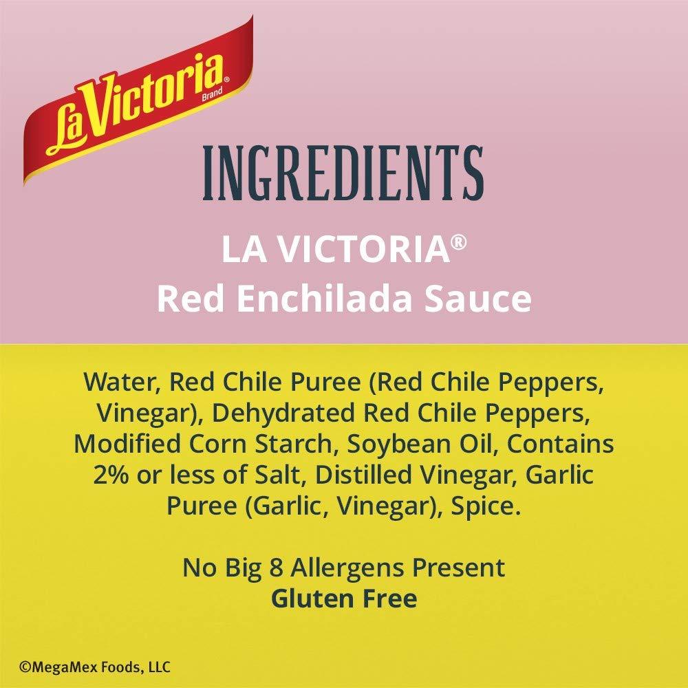 La Victoria Red Enchilada Sauce Traditional, Mild, 28 oz