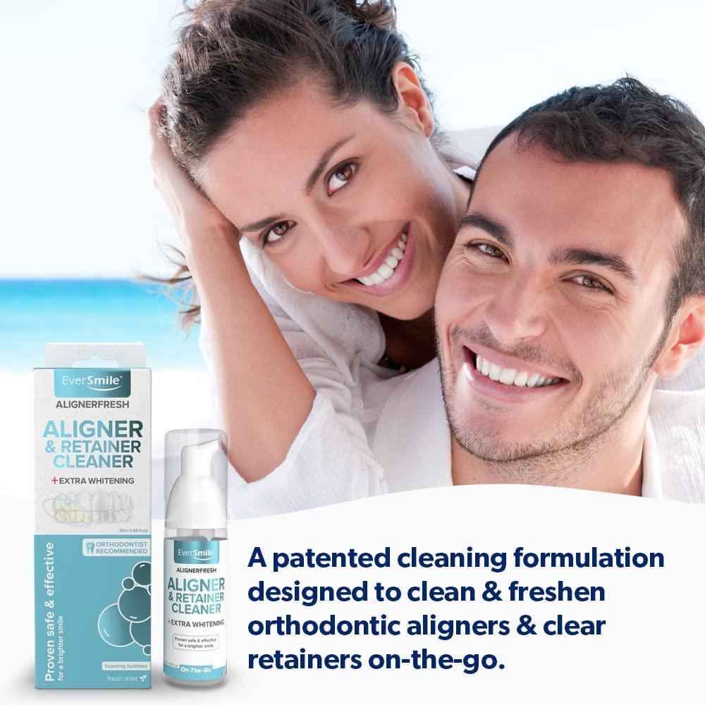EverSmile AlignerFresh Extra Whitening Aligner & Retainer Cleaning Foam