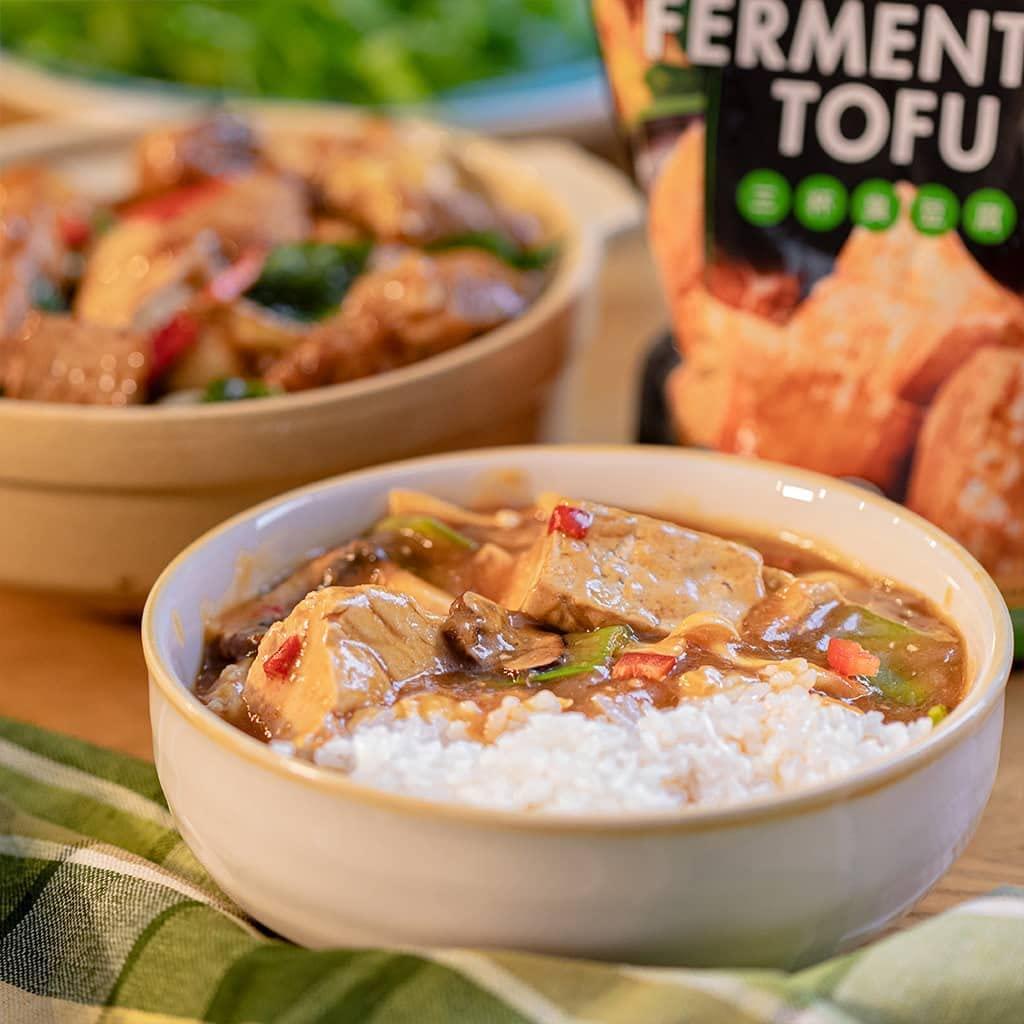 Boiling Point 3 Cups Fermented Tofu Contains 7pcs NonGMO Steamed Tofu