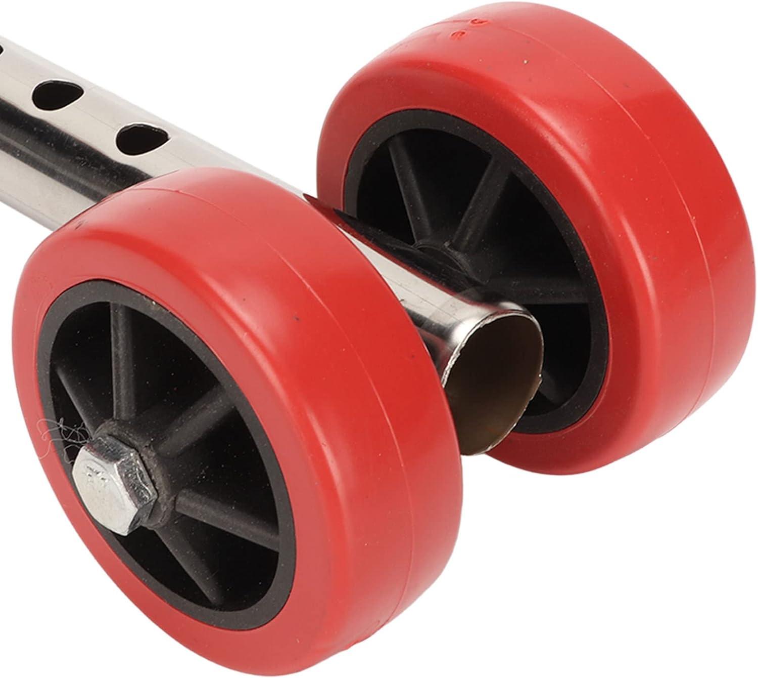 Walker Wheels ANGGREK 1 Pair Walker Wheels Replacement Kit Heavy Duty Universal Stainless Steel