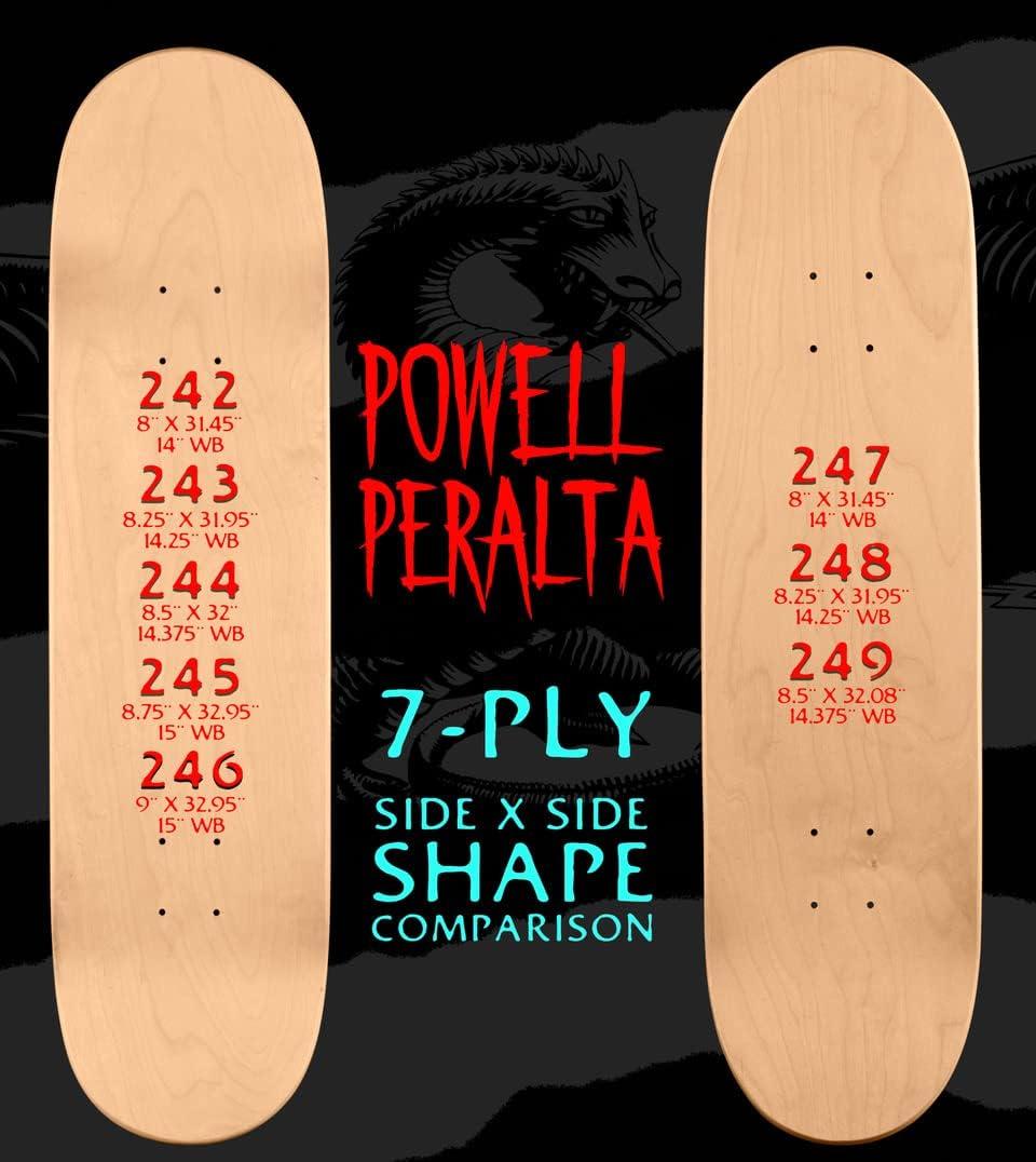 Powell Peralta Skull and Sword Skateboard Decks Green 8.0