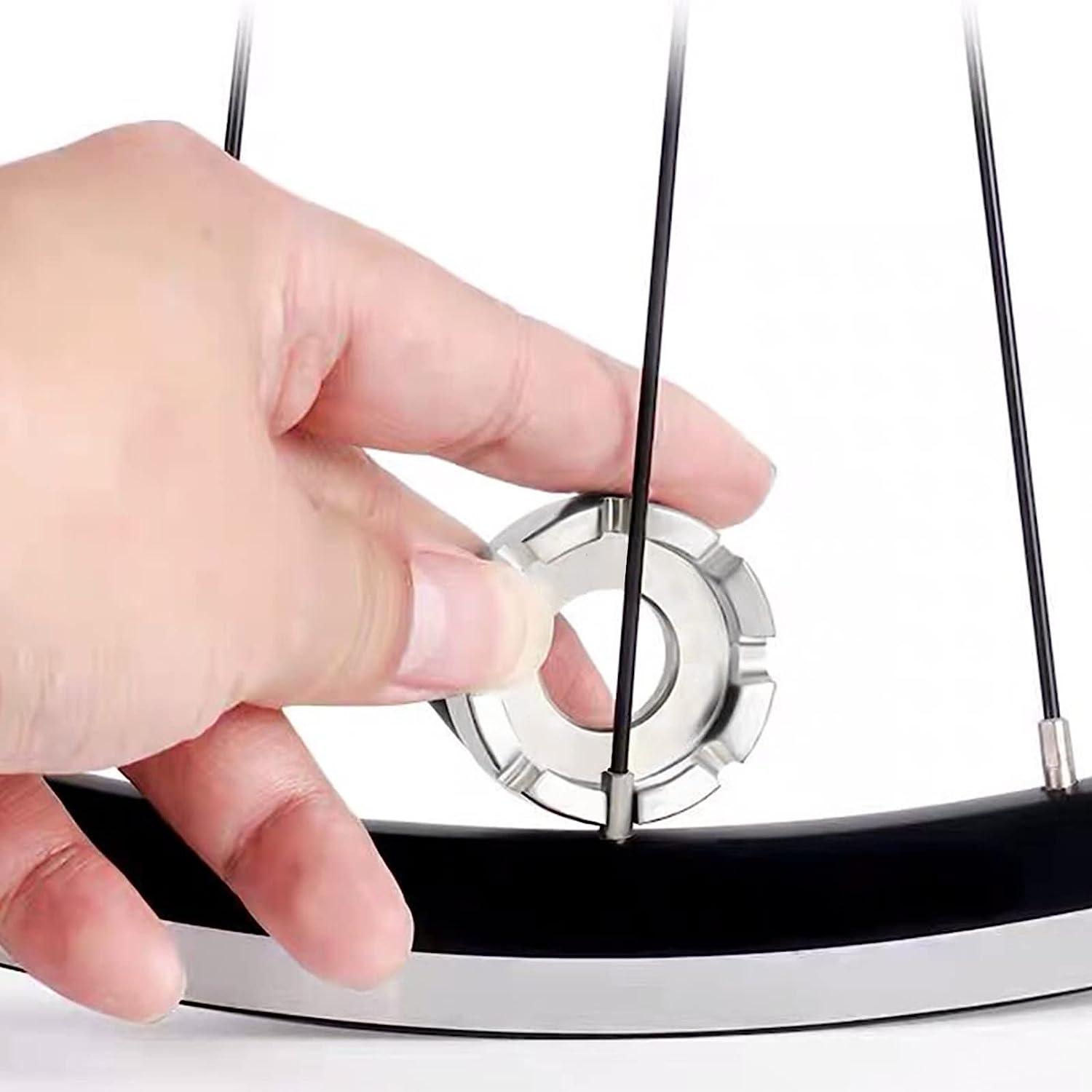 Jawflew Spoke Wrench 8 Way Bike Rim Truing Tool Hard Steel Bicycle