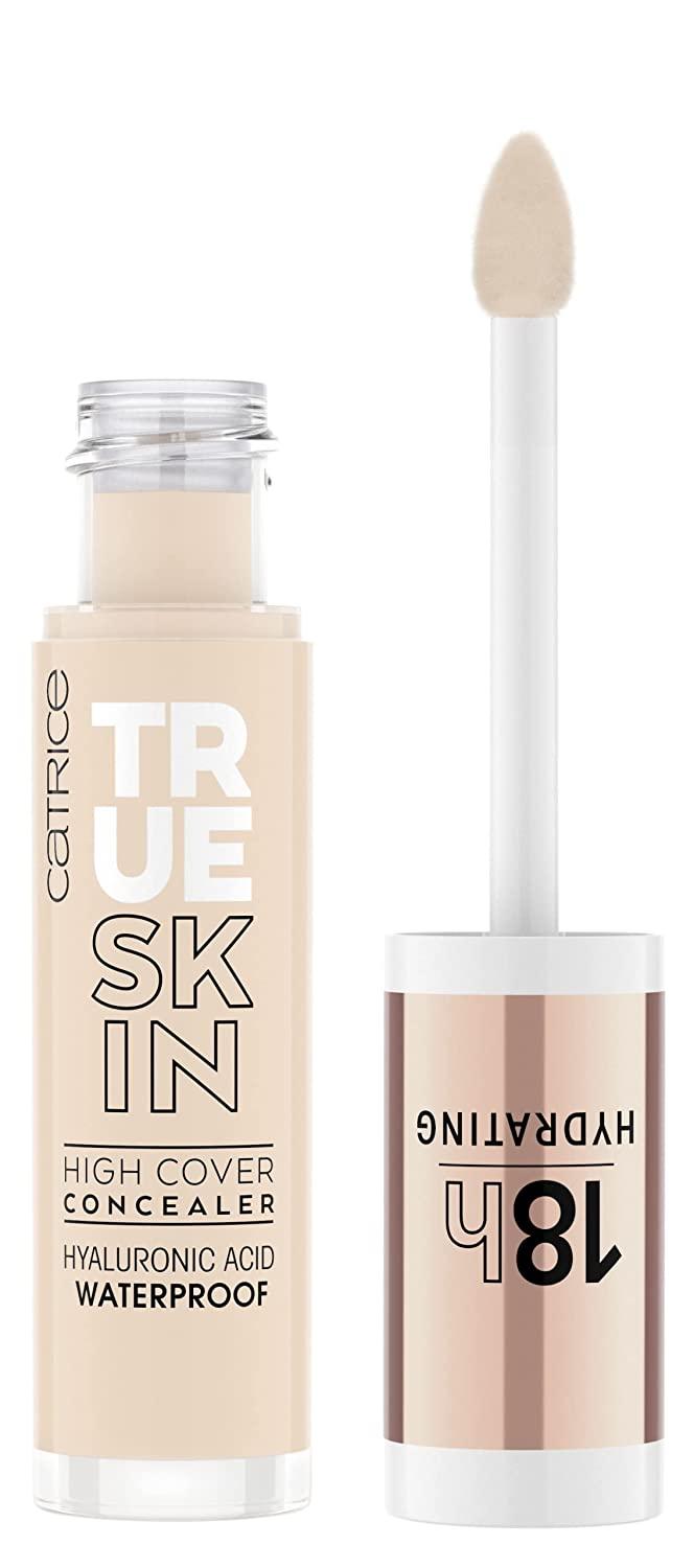 Catrice | True Skin High Cover Concealer | Waterproof & Lightweight for  Soft Matte Look | Contains Hyaluronic Acid & Lasts Up to 18 Hours | Vegan,  Cruelty Free, Gluten Free (002 | Neutral Ivory)