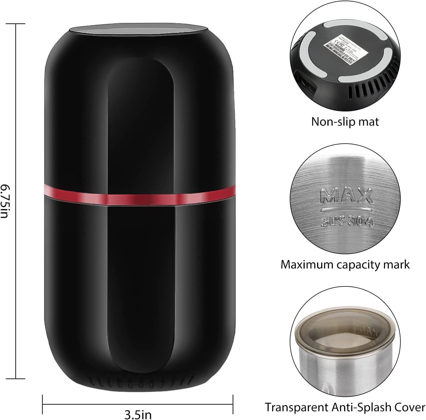 Electric Pill Crusher Grinder for Small or Large Pills Medication