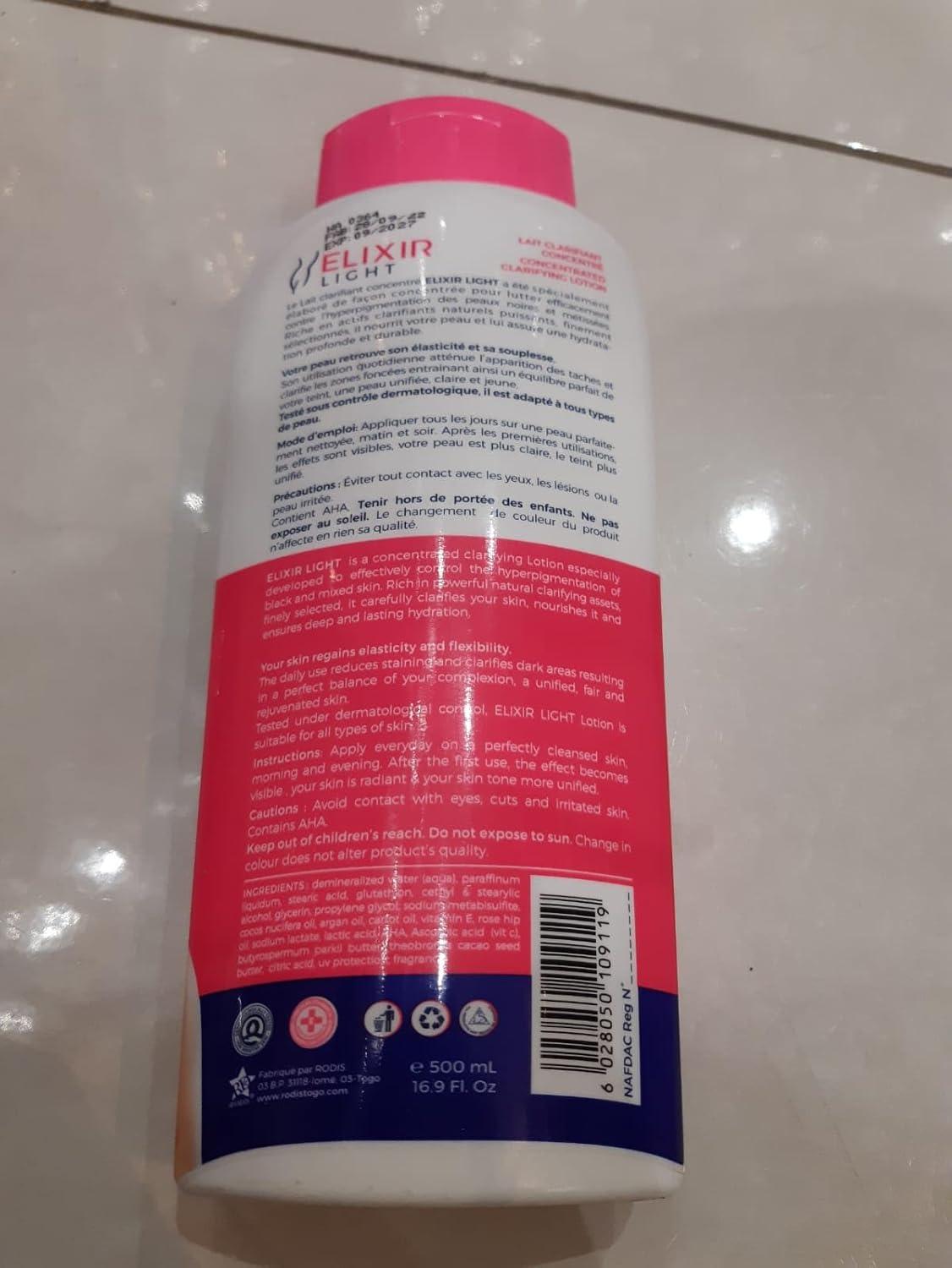 ELIXIR LIGHT gluthathion body milk | Buy Now with Express International  Delivery | GoSupps.com