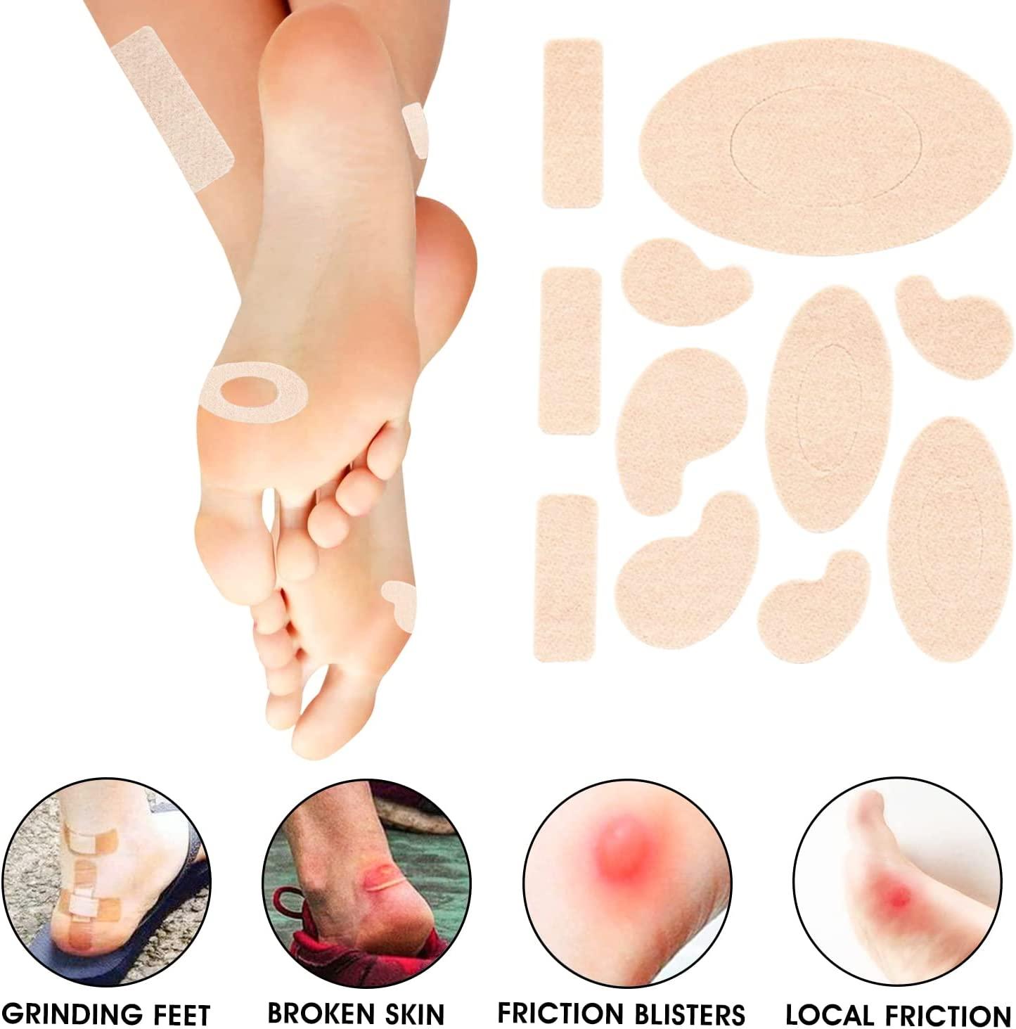 Moleskin Adhesive Pads for Feet Blister Prevention Padding 110