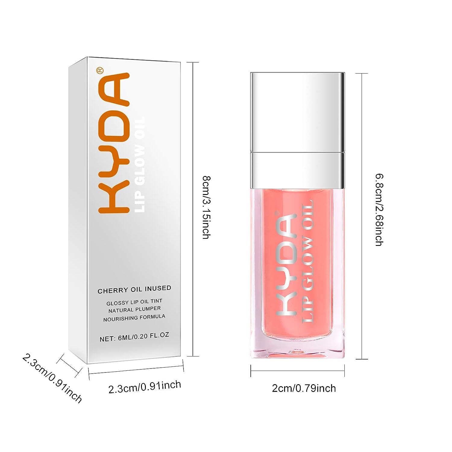 Ownest Beauty KYDA Hydrating Lip Glow Oil Moisturizing Lip Gloss for