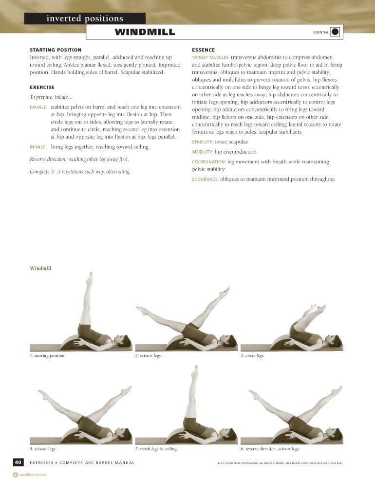 STOTT PILATES Manual Complete Arc Barrel