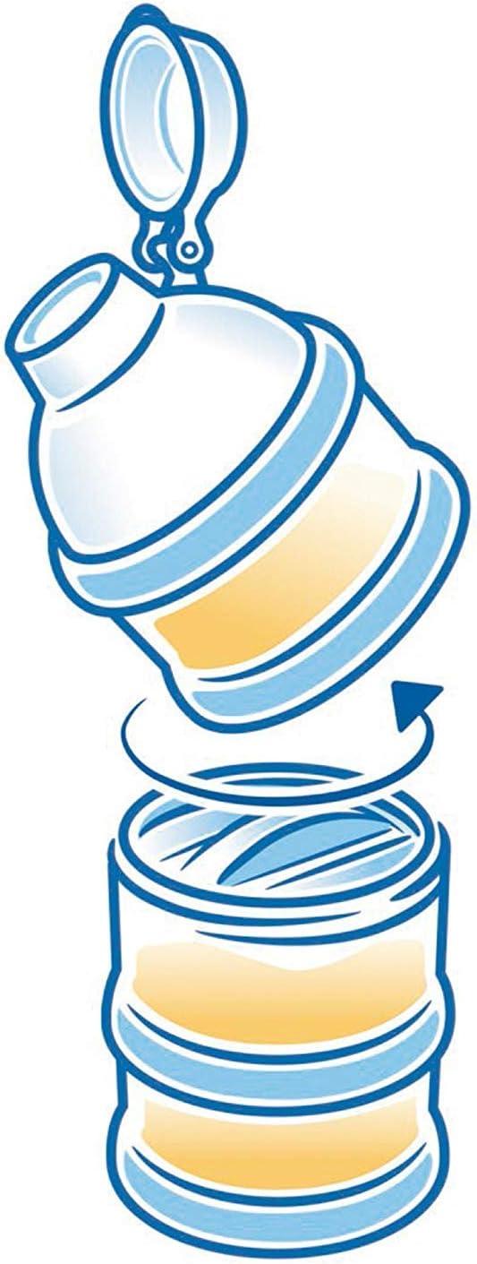 NUK Scatola Per Latte In Polvere - 4 Scomparti, Senza BPA, Colori Assortiti - Foto 5