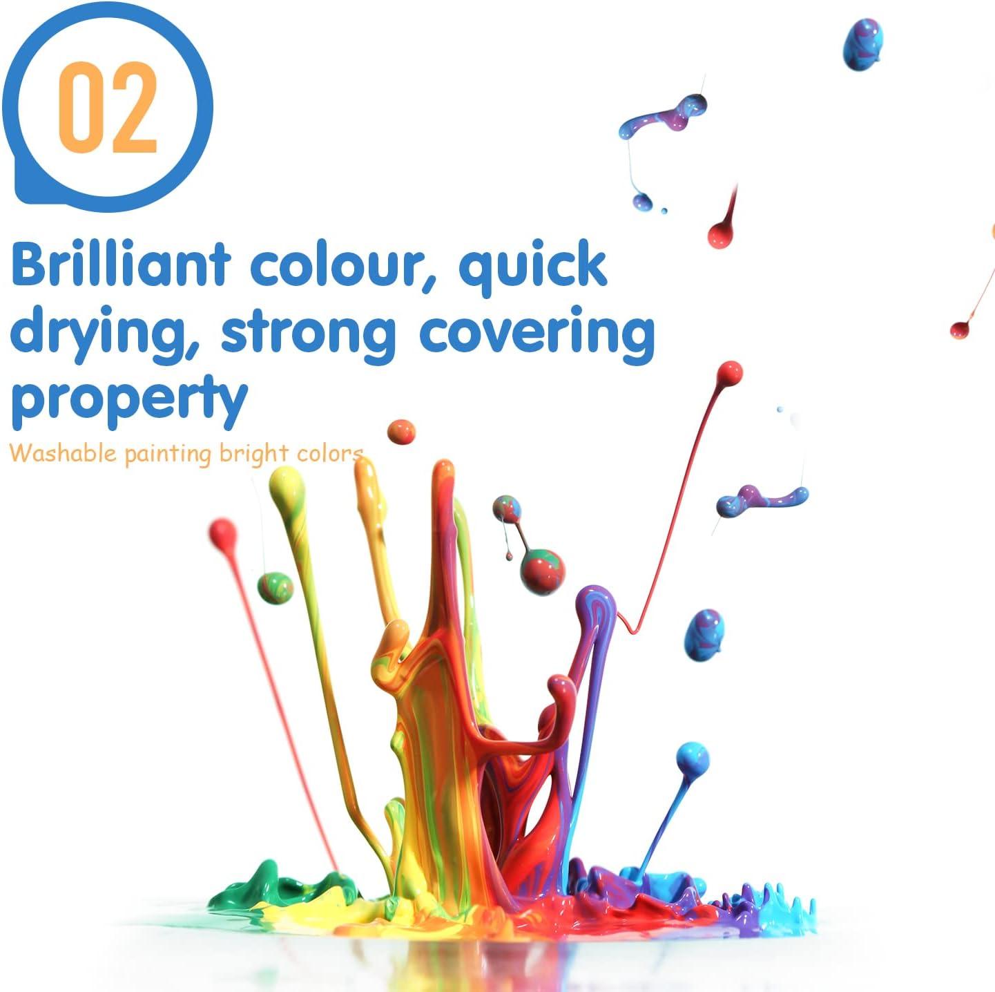 VIOLA HOUSE 6 Colors Face Painting Face Body Paint Liquid Body Painting