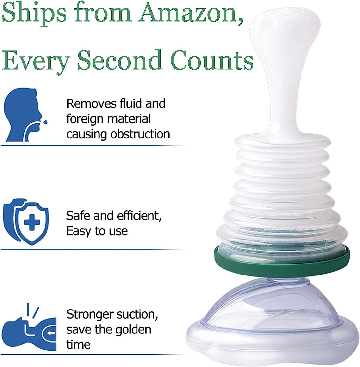 Portable Choking Rescue Device First Aid Tool for Adults & Children