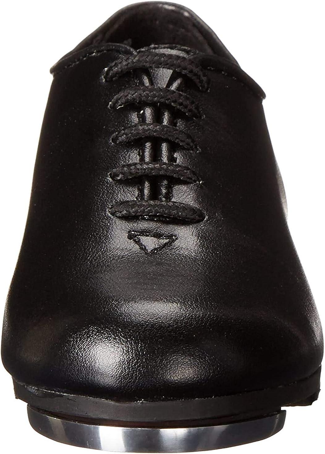 Bloch economy jazz tap shoes.