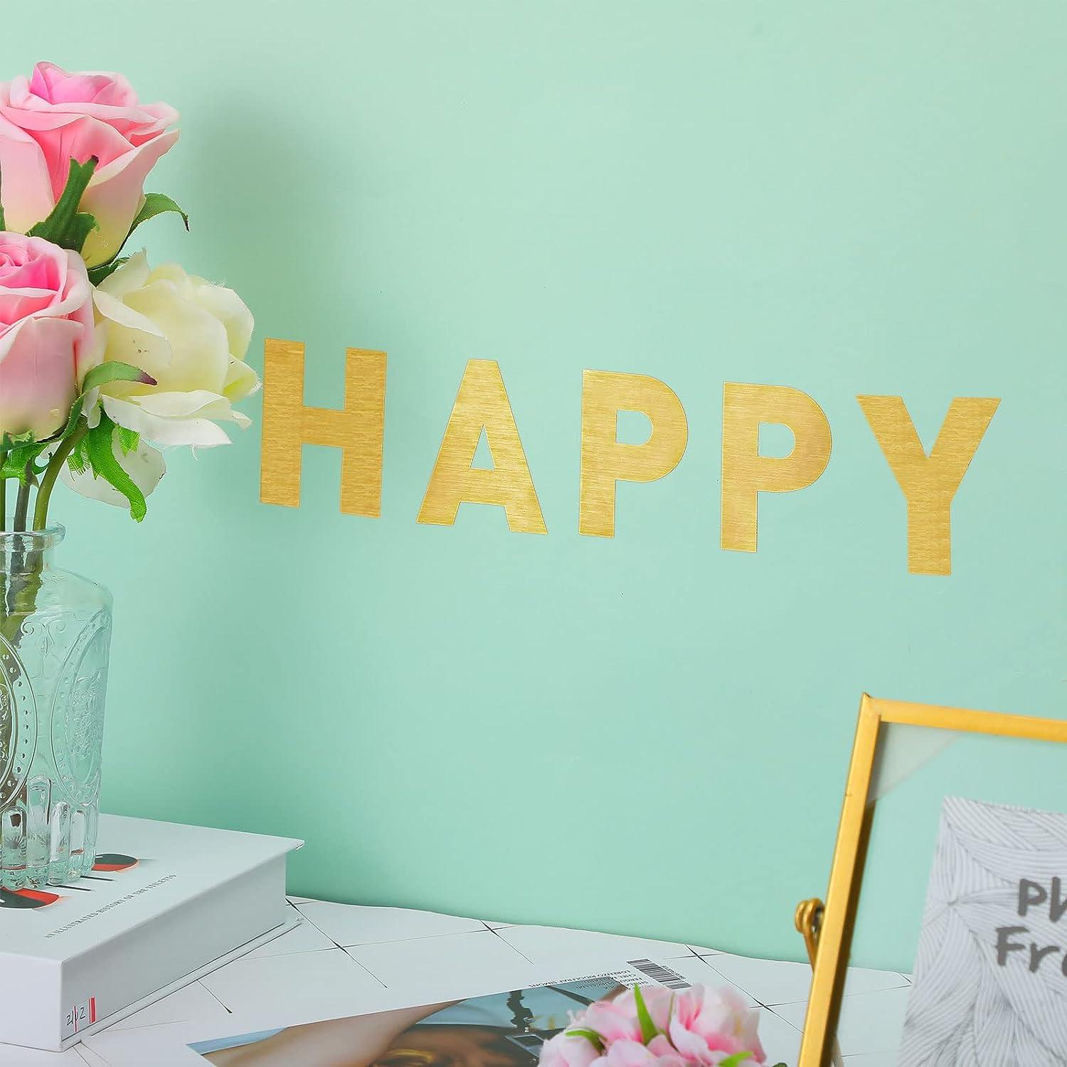 232 Pieces 24 Sheets Large Letter Stickers Big Font Alphabet Letter