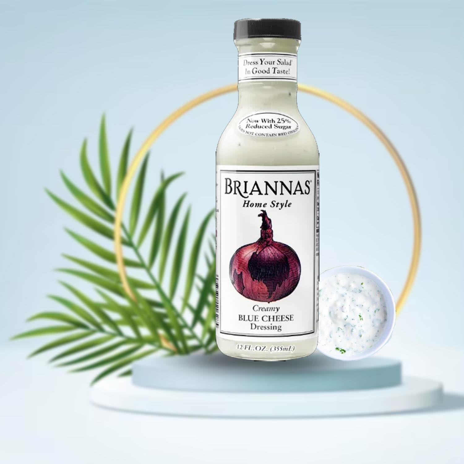 Brianna's Salad Dressing Pick N Mix - Choose From 6+ Flavours | American  Creamy Balsamic Caesar Blue Cheese Dijon Honey Mustard Ranch More - Pack of  4 X 355ml | Buy Now