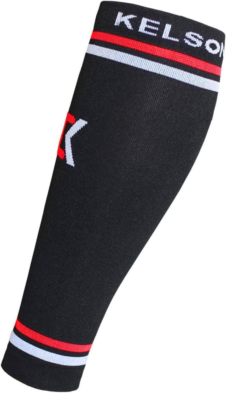 (2 PAIR) Calves Kelson Calf Compression Sleeves Ideal for Shin Splints