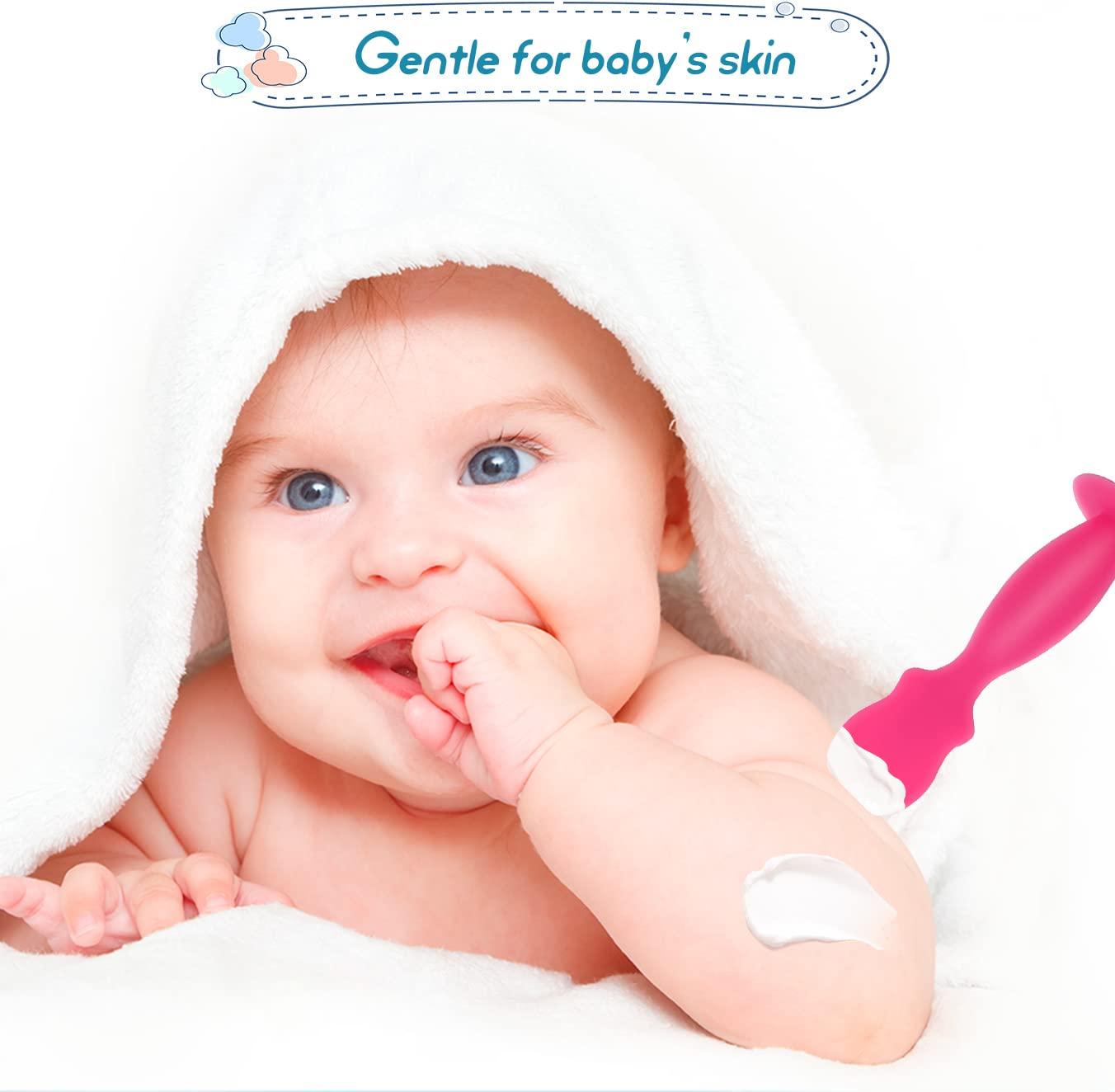 KHTD Baby Diaper Cream Spatula Applicator 4 Pack Baby Butt Paste