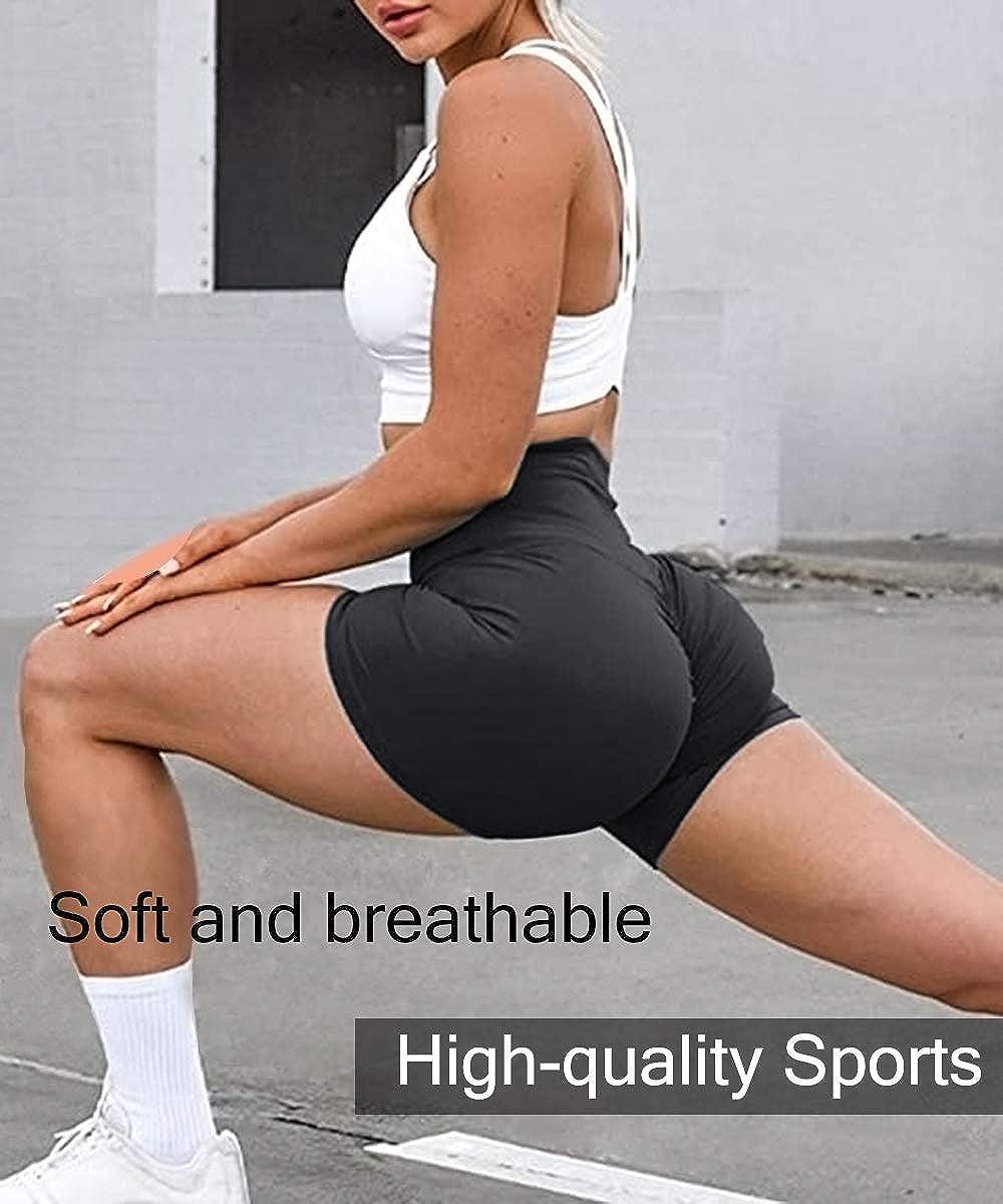 Women Shorts Elastic High Waist Hot Pants Fitness Gym Yoga Hot Pants Sports