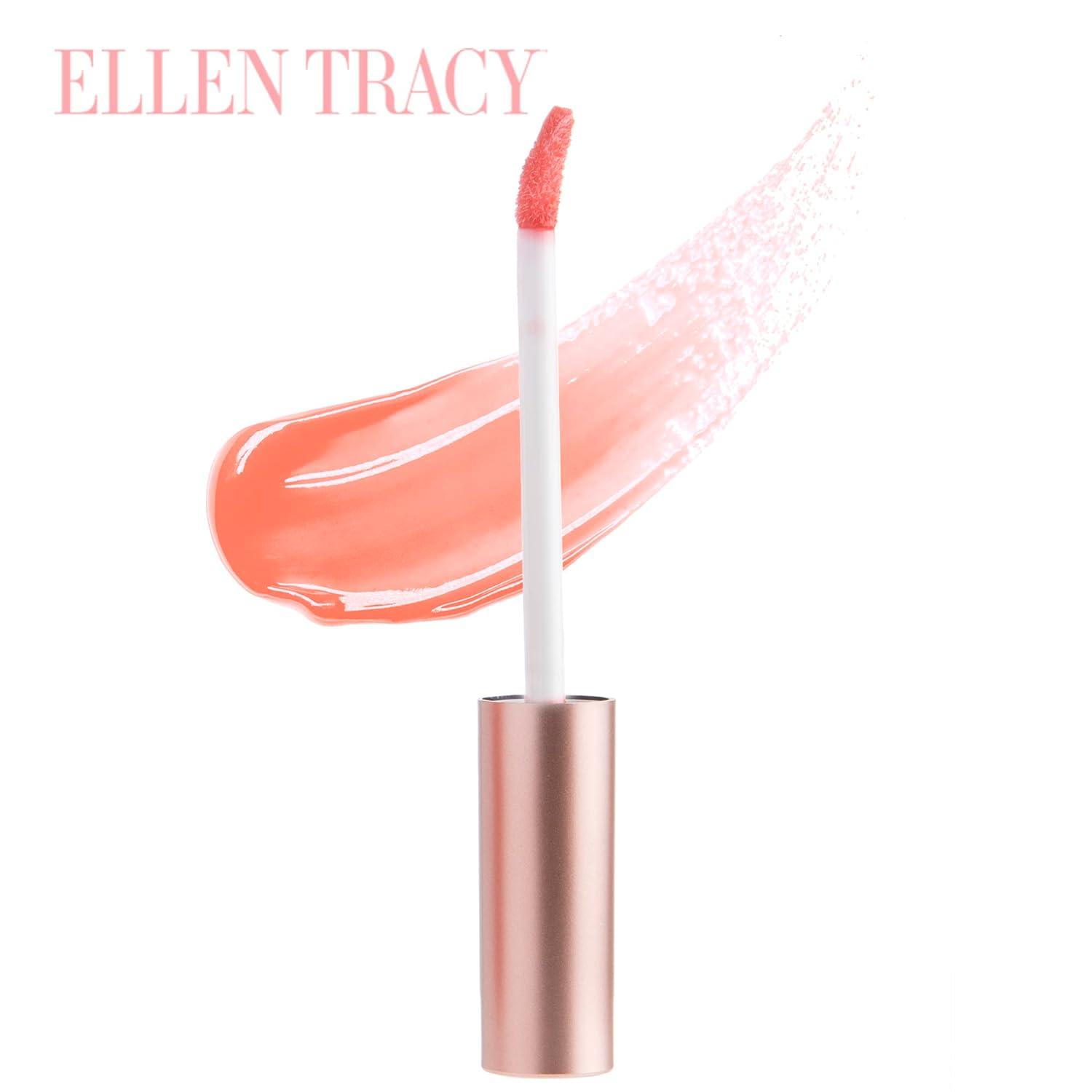 Enchante Ellen Tracy Lip Gloss Collection Bold to Neutral Shades (5