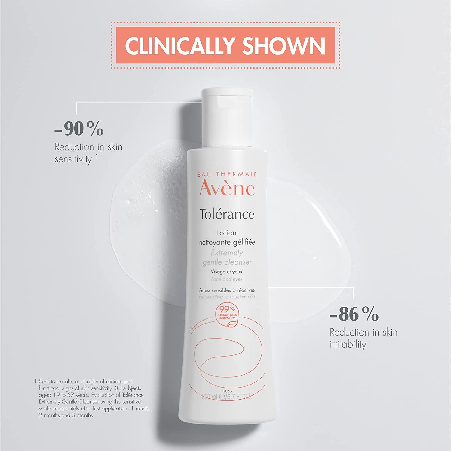 Eau Thermale Avene Tolerance Extremely Gentle Cleanser Lotion 6.7 fl.oz