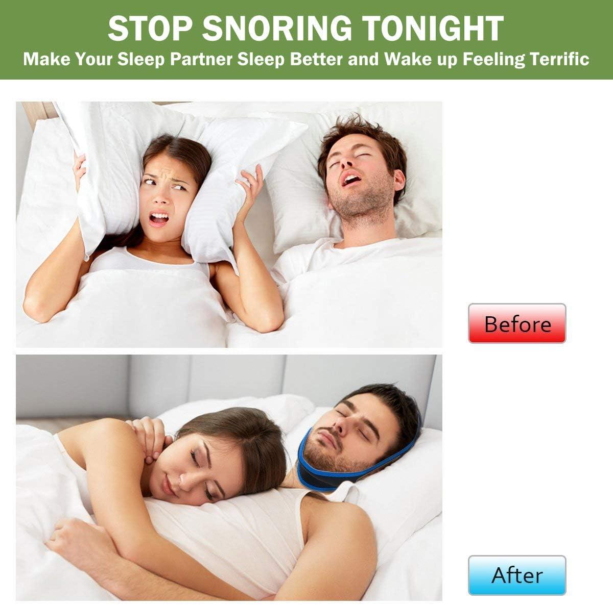 2023 Healthing Chin Straps Devices Anti Snoring Chin Strap for Men