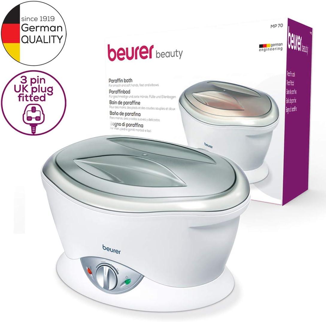 Beurer MP70 Paraffin Wax Bath For supple & soft skin on your hands feet and elbows Promotes